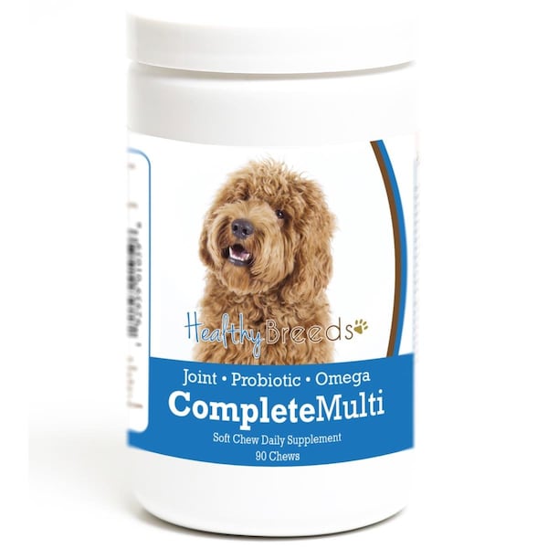 Healthy Breeds Labradoodle all in one Multivitamin Soft Chew, 90PK 192959010596 - main